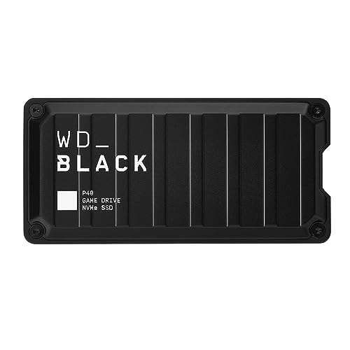 Western Digital 1TB P40 Game Drive SSD: 2000MB/s, RGB, Portable for PS5, Xbox, PC & Mac - Fast External Storage