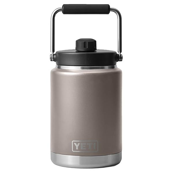 YETI Rambler Half Gallon Jug in Sharptail Taupe - Retired Color, Vacuum Insulated Stainless Steel with MagCap