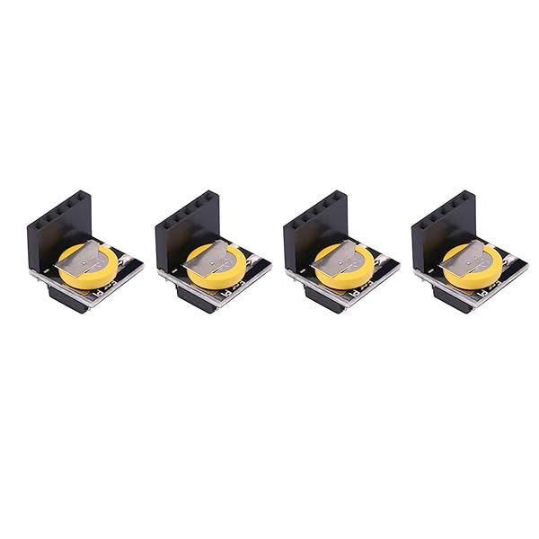 YWBL-WH RTC Clock Module for Raspberry Pi - High Precision Real Time Memory Module (4 Pcs)