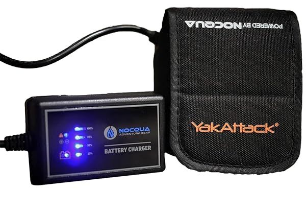 YakAttack 10Ah Battery Power Kit by Nocqua (PPK-10A) - Ultimate Kayak Power Solution