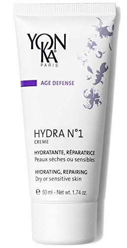 Yon-Ka Hydra No. 1 Creme: Rich Anti-Aging Moisturizer with Hyaluronic Acid & Vitamins for Dry Skin - Paraben-Free 50ml