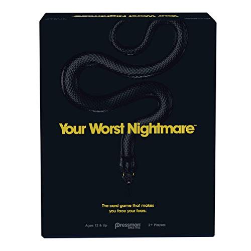 Your Worst Nightmare Card Game by Pressman - Confront Fears & Have Fun!