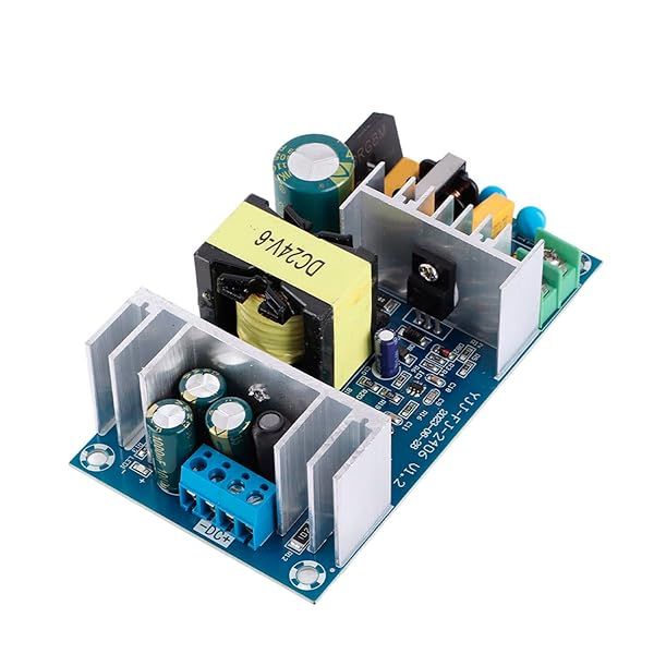 Zerone 150W AC to DC 24V Power Supply Module - 100-240V, 6-9A for Industrial Use