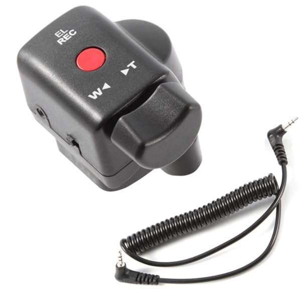 Zoom Control DSLR Pro Camcorder Remote with 2.5mm Jack for Sony & Panasonic - LANC Compatible