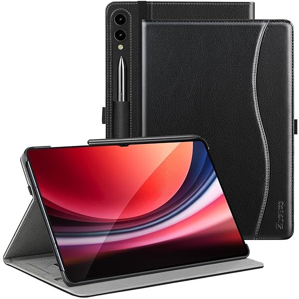 ZtotopCases for Samsung Galaxy Tab S10/S9/S8 Ultra - Premium PU Leather Case with S Pen Holder & Multi-Angle Stand