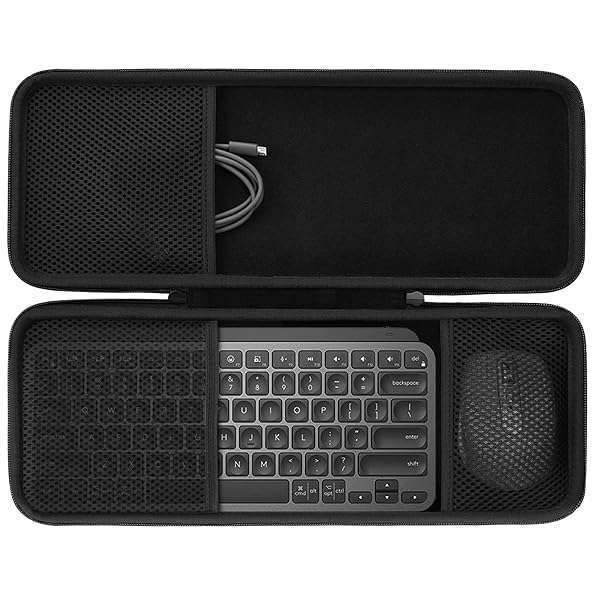 co2CREA Hard Case for Logitech MX Keys Mini & Anywhere 3 Mouse - Ultimate Protection & Style