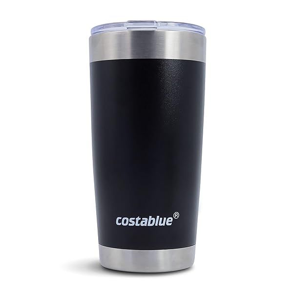 Costablue 20 Oz Travel Coffee Mug - Insulated, Leak Proof, Dishwasher Safe Tumbler for Hot & Cold Beverages