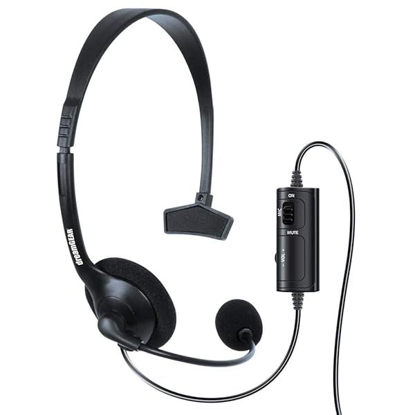 dreamGEAR PS4 Wired Headset: Flexible Boom Mic & Inline Volume Control for Ultimate Gaming Experience