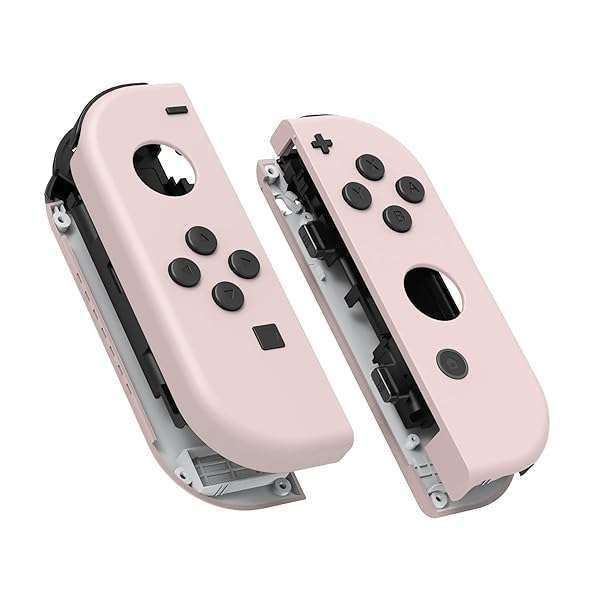 eXtremeRate Cherry Blossoms Pink DIY Shell & Button Set for Nintendo Switch & OLED Joy-Con