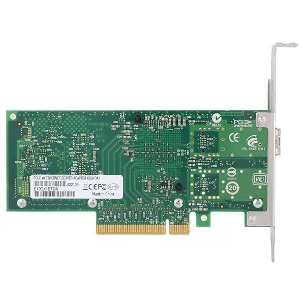 X520-DA1 10G SFP Fiber Network Card - 82599EN PCI-E Single-Port Ethernet Solution