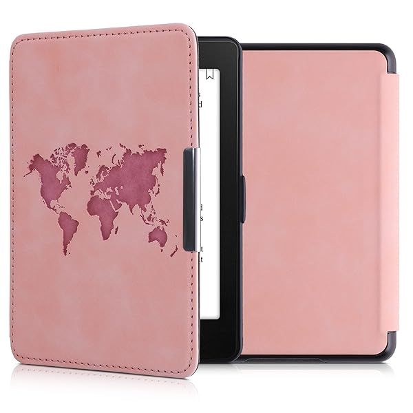 KWMobile Dusty Pink Cover for Amazon Kindle Paperwhite - Stylish eReader Case for Travel