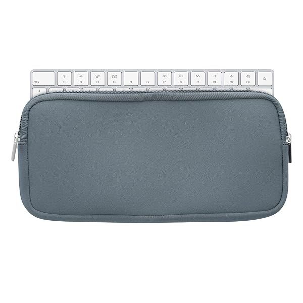 KWMobile Neoprene Case for Apple Magic Keyboard - Soft Travel Sleeve in Black