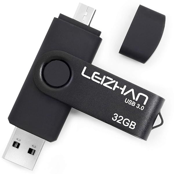 Leizhan 32GB Micro USB Flash Drive OTG for Samsung Galaxy & More - Fast Data Transfer & Storage Solution