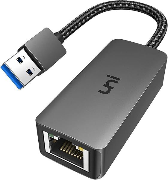 Driver-Free USB to Ethernet Adapter: 1000 Mbps Gigabit LAN for Laptop, MacBook, PC & Surface - Fast & Compatible!