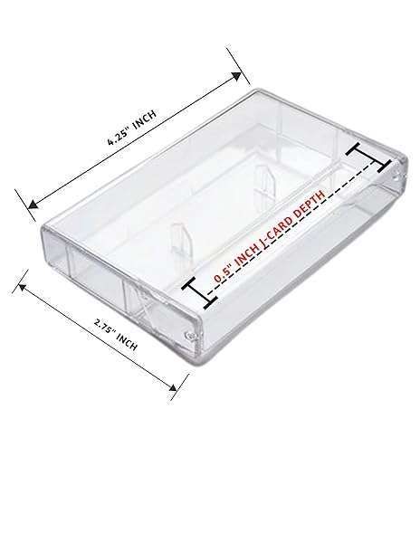 10 Pack Clear Audio Cassette Cases - Durable & Stylish Storage Solution