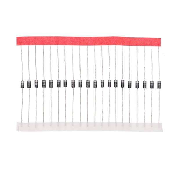 100PCS 1N4001 Rectifier Diode 1A 50V DO-41 - High Quality Axial Diodes for Reliable Performance