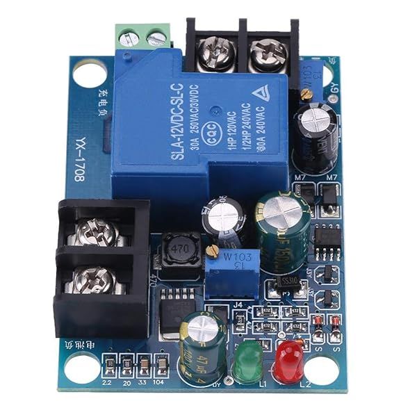 30A Automatic Battery Charger Control Module for 12V/24V/36V/48V - Battery Protection & Charging Controller