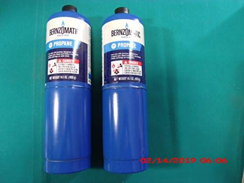 Buy 14.1OZ Propane Gas Cylinder - Lightweight, Portable & Ideal for Camping