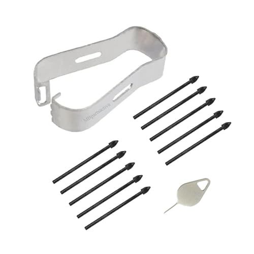 2 Pack Stylus S Pen Nibs for Samsung Galaxy Tab S6 Lite & S6 - Replacement Tips for SM-P610, SM-P615, T860, T865 - Black