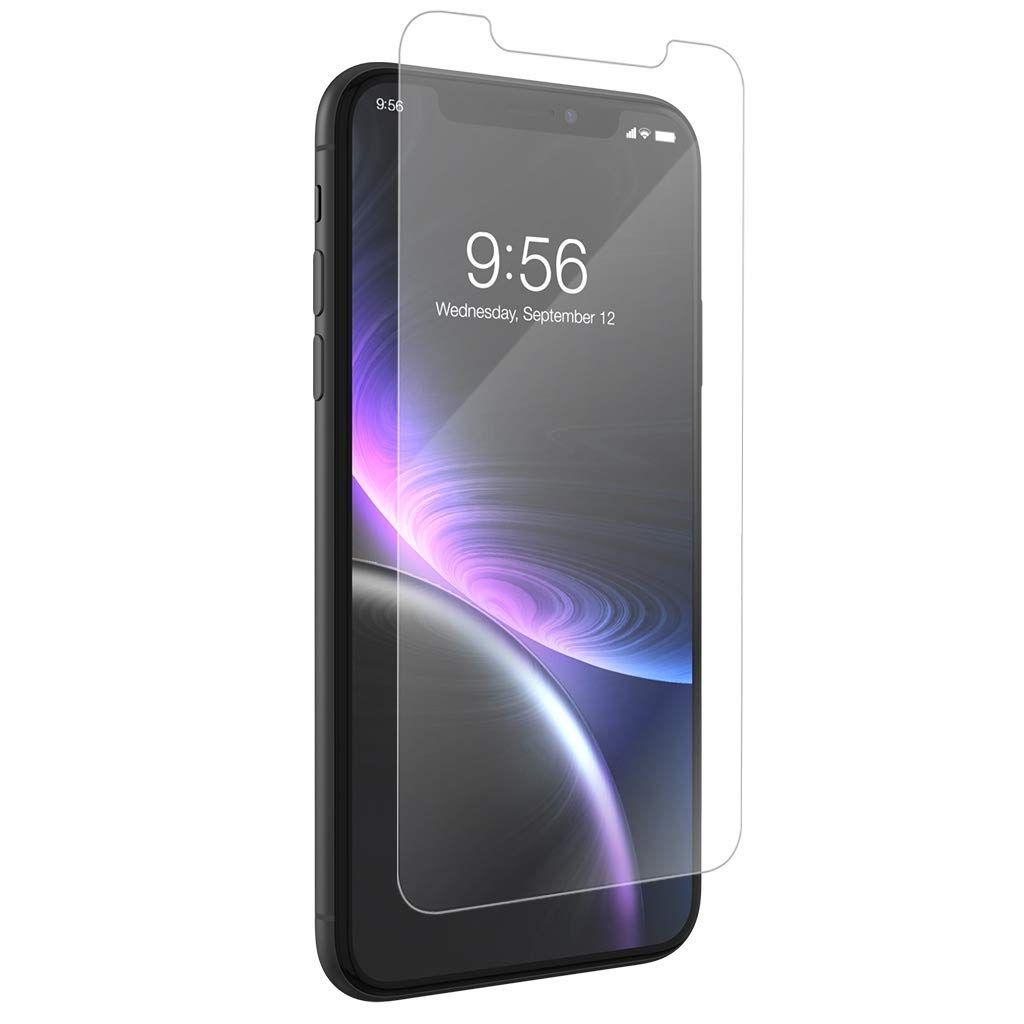 ZAGG Invisible Shield Glass+ for iPhone XR: Blocks HEV Blue Light & 99% UV - Ultimate Screen Protection