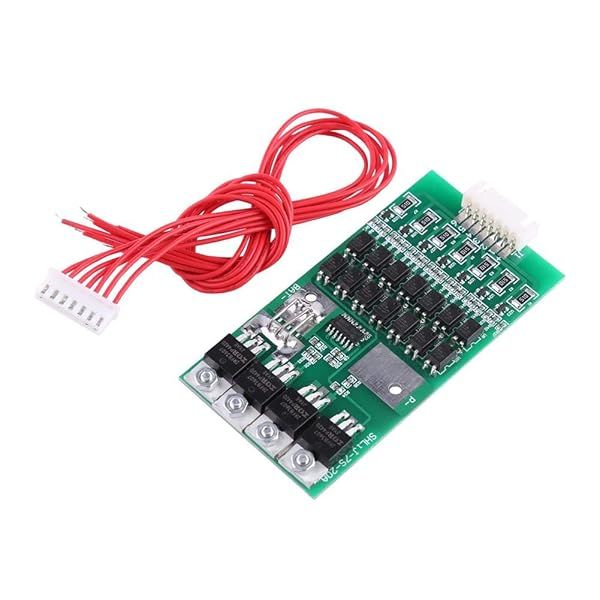 24V 10A 7S Battery Protection Board - Li-ion BMS with Balancing Function for Safe Charging