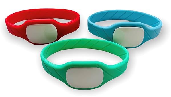 26 Bit Weigand Wristband Watch - HID ISOProx 1386/1326 Compatible - Facility Code 175 (Green) for Secure Access Control