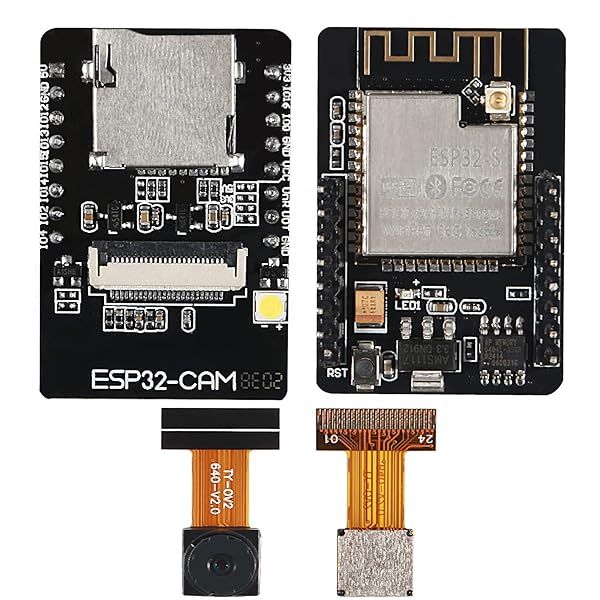 2PCS ESP32-CAM WiFi Bluetooth Camera Module OV2640 for Arduino IoT Projects - 2MP Development Board