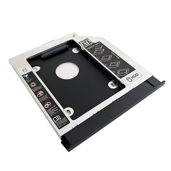 Lenovo ThinkPad E540 E531 2nd HDD SSD Caddy Tray with Bezel Front Panel & Metal Bracket