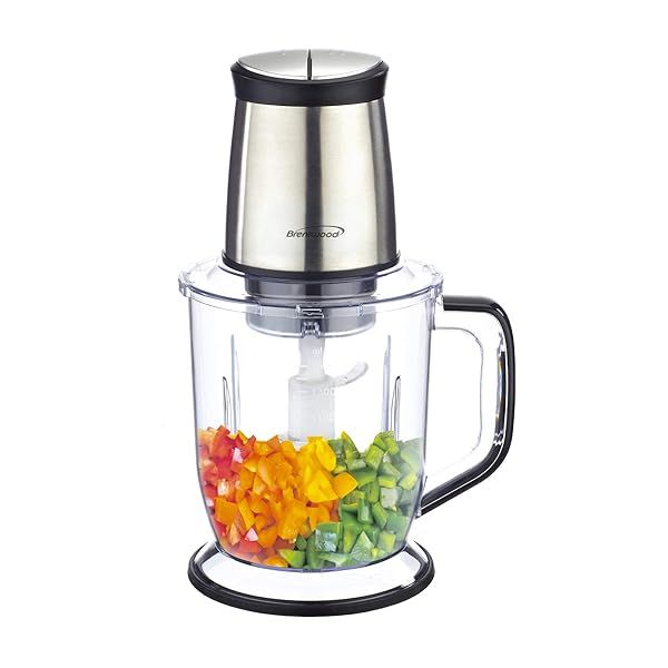 300-Watt 4-Blade Food Processor: Efficient 6.5-Cup Kitchen Essential for Quick Meal Prep