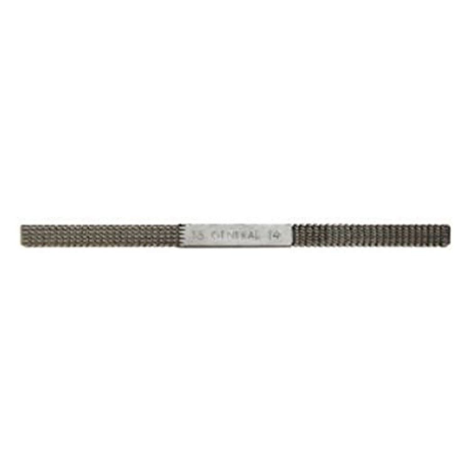General Tools 177-1 Thread Repair File - Black Oxide, 11-24 Thread Pitches for Precision Repairs