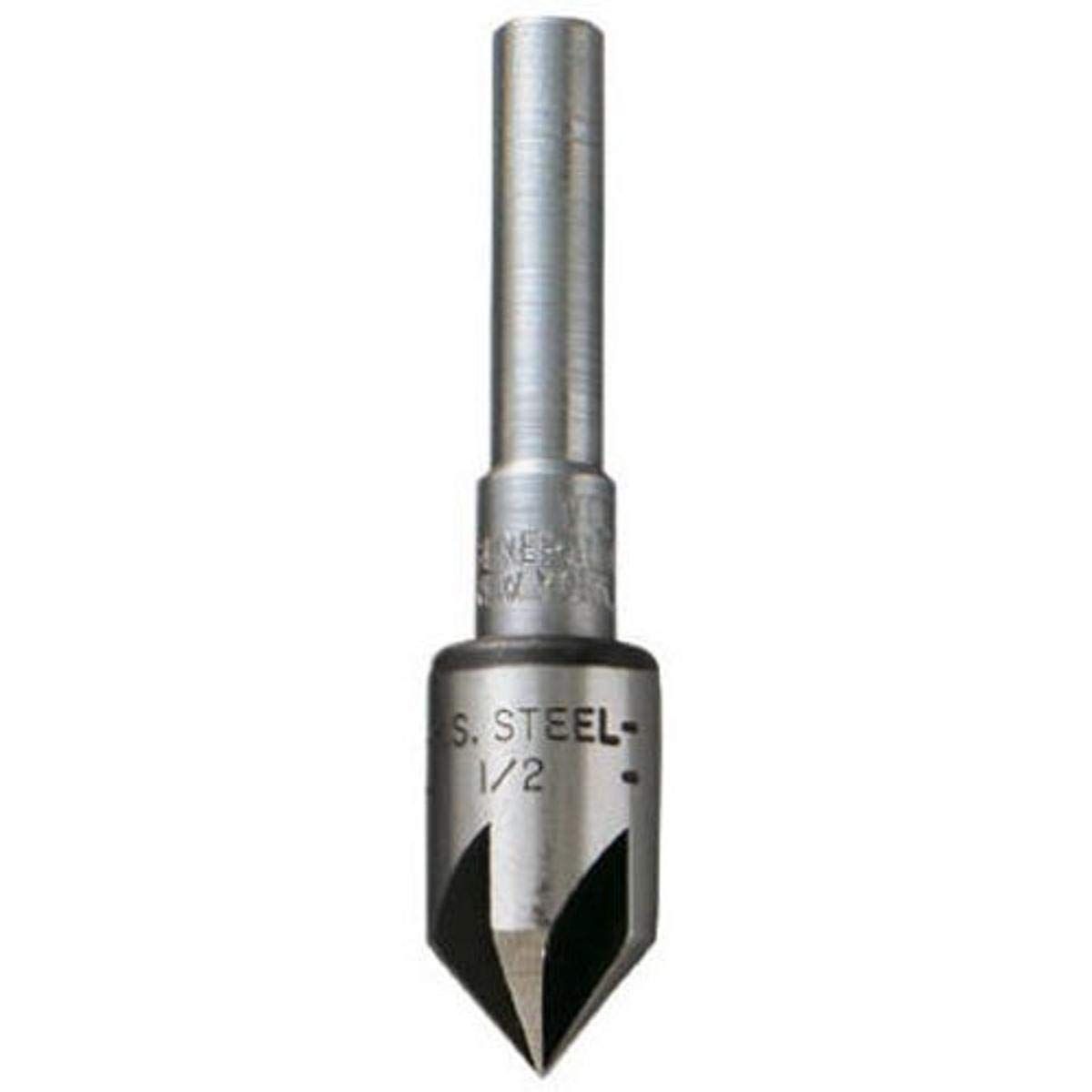 General Tools 195-1/2 Countersink Bit - 1/2-Inch Precision Tool for Woodworking & Metalworking