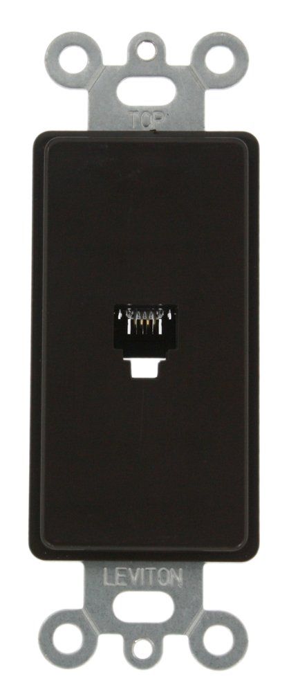 Leviton 40649 Decora Insert in Brown - Stylish & Durable Electrical Solution