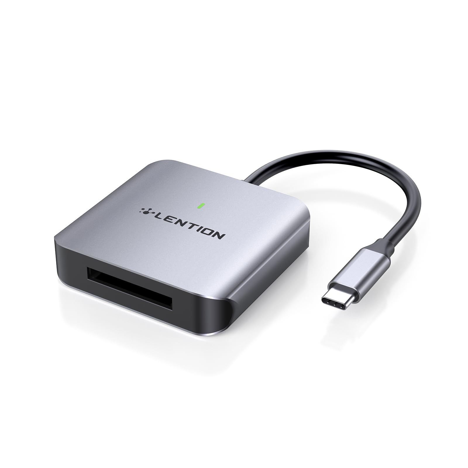 Buy LENTION USB C Dual Card Reader - Fast SD 3.0 Adapter for MacBook Pro, iPad Pro & Surface Book 2 (10Gbps)