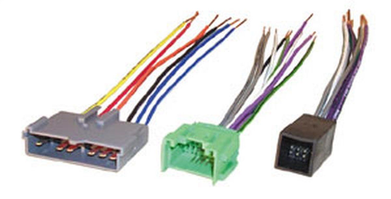 Scosche FDK10B Wire Harness for 1988-97 Ford/Lincoln/Mercury/Mazda - Premium Sound Connector with High-Level Inputs