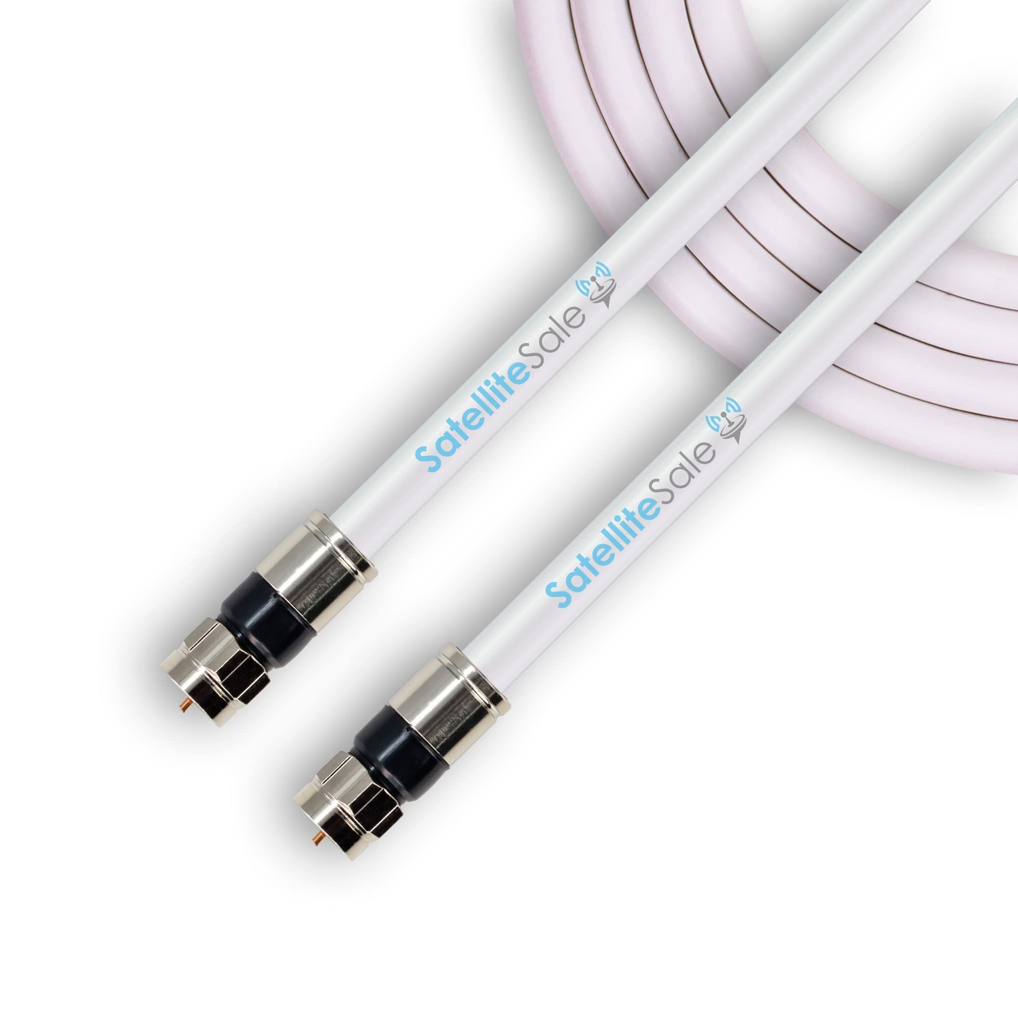 Buy 6ft SatelliteSale RG-6/U Coaxial Cable - 75Ohm F-Type Connector for Indoor/Outdoor Use
