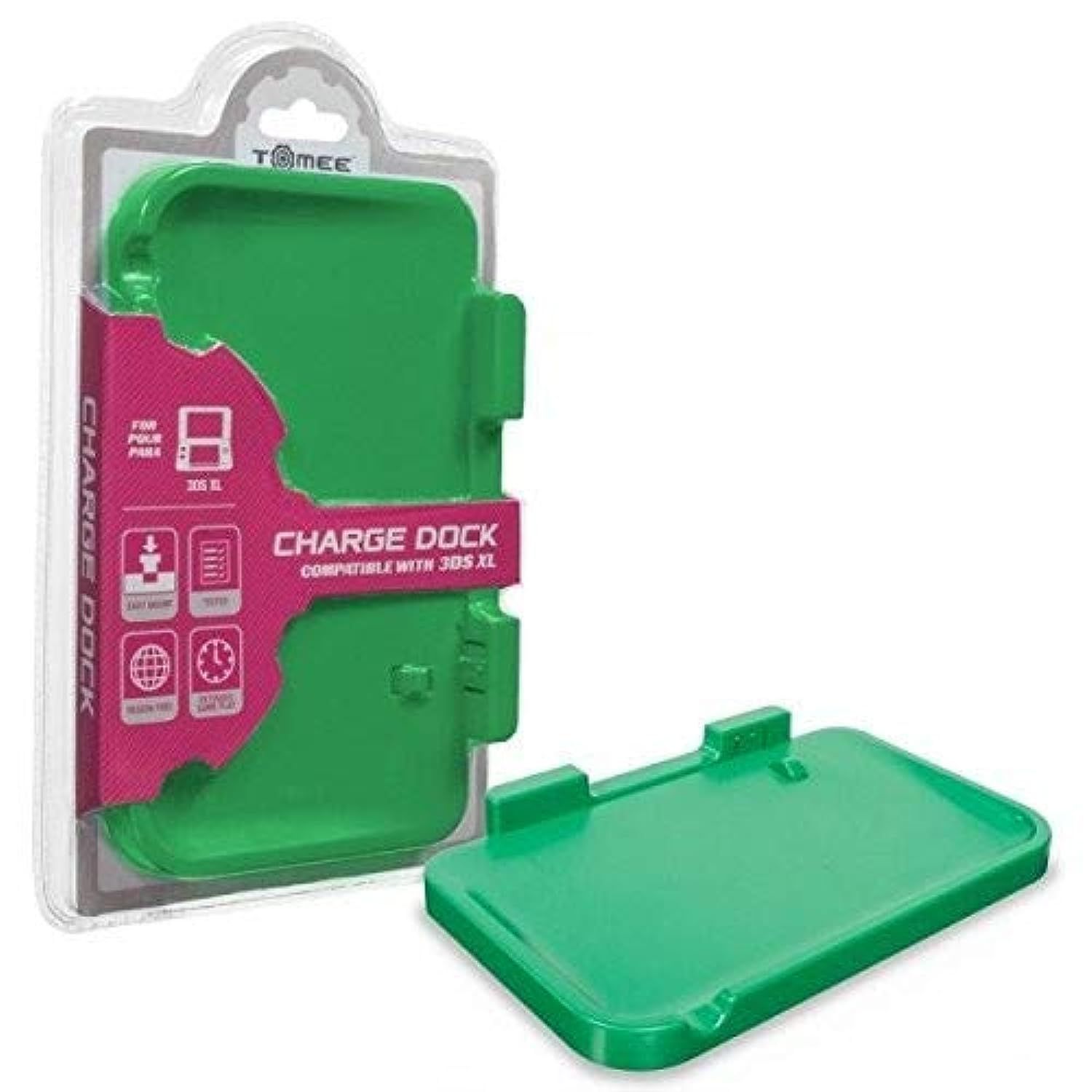 Buy Tomee Charge Dock for Nintendo 3DS XL - Green | Fast Charging & Durable Design