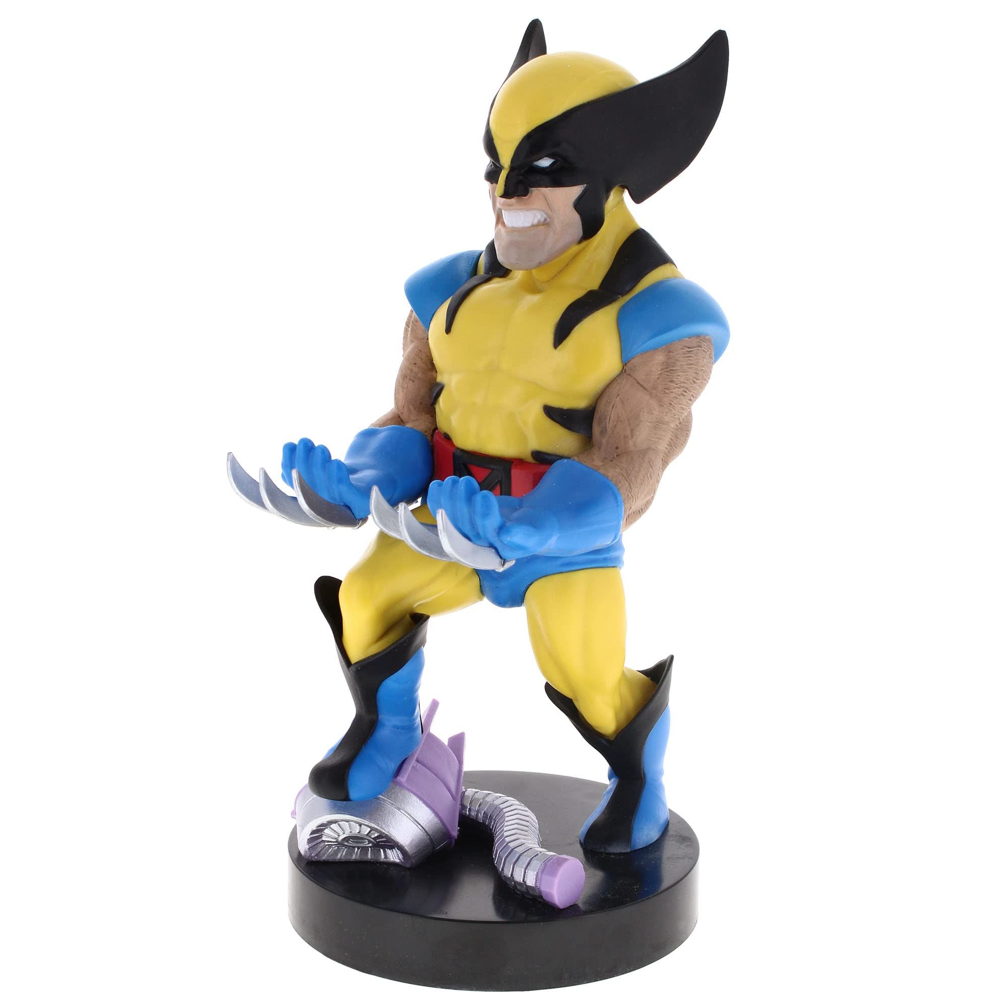 Exquisite Gaming Marvel Wolverine: Premium Mobile & Gaming Controller Holder, Cable Guys Stand - Official Licensed Figure