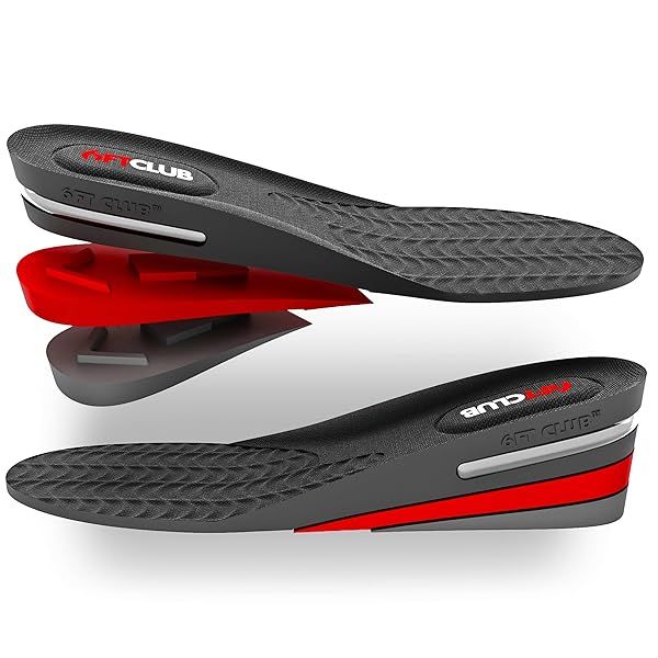 "6FT Advanced Height Increase Insoles - 2.36" Air Cushion Shoe Lifts for All-Day Comfort & Discreet Elevation"