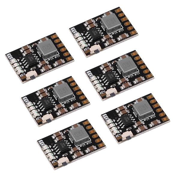6pcs 2A 5V Charge Discharge Module for 18650 Lithium Battery - Boost Power & Protection PCB