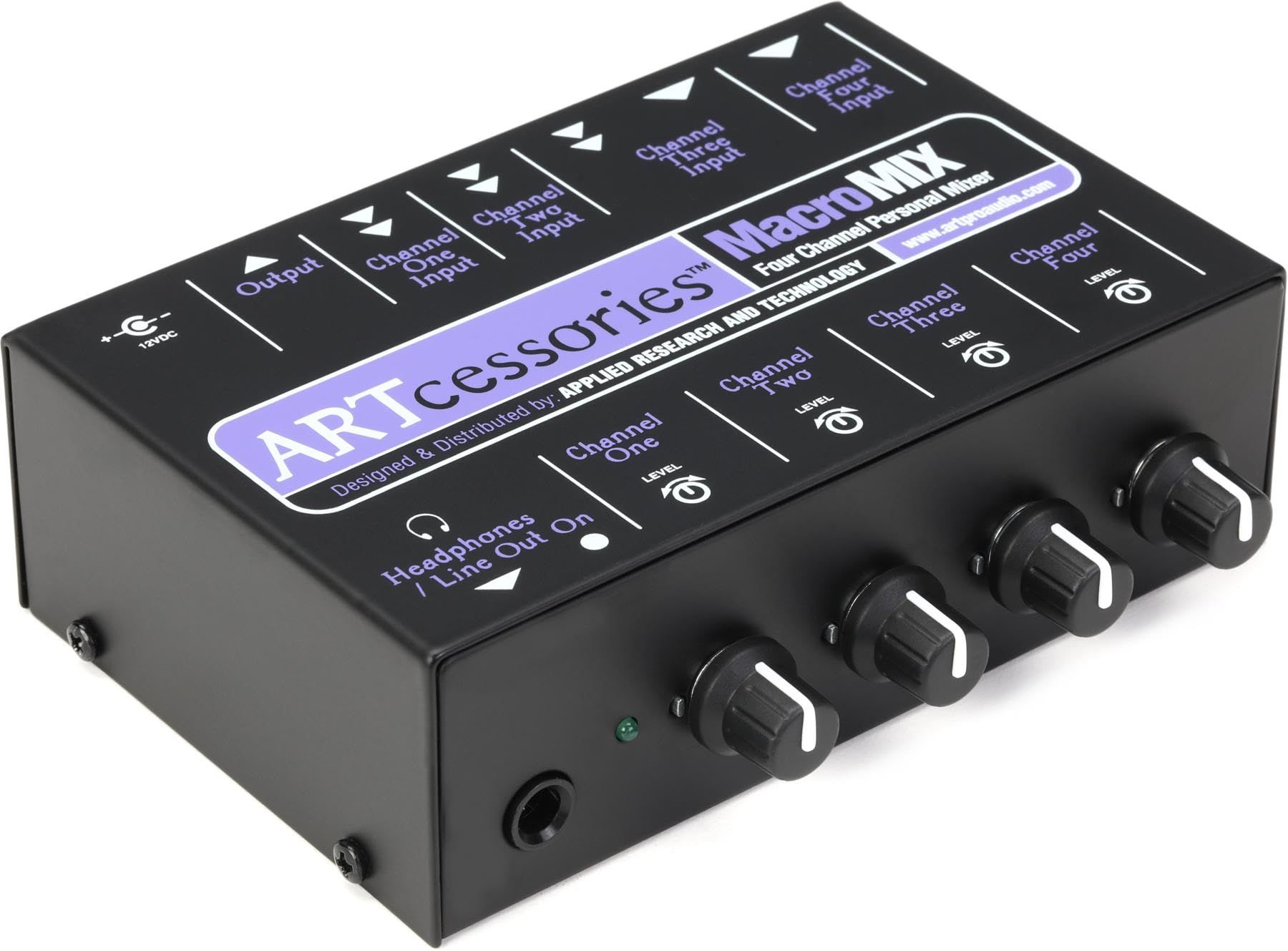 ART MacroMIX: Top Four Channel Personal Mixer for Superior Sound Quality