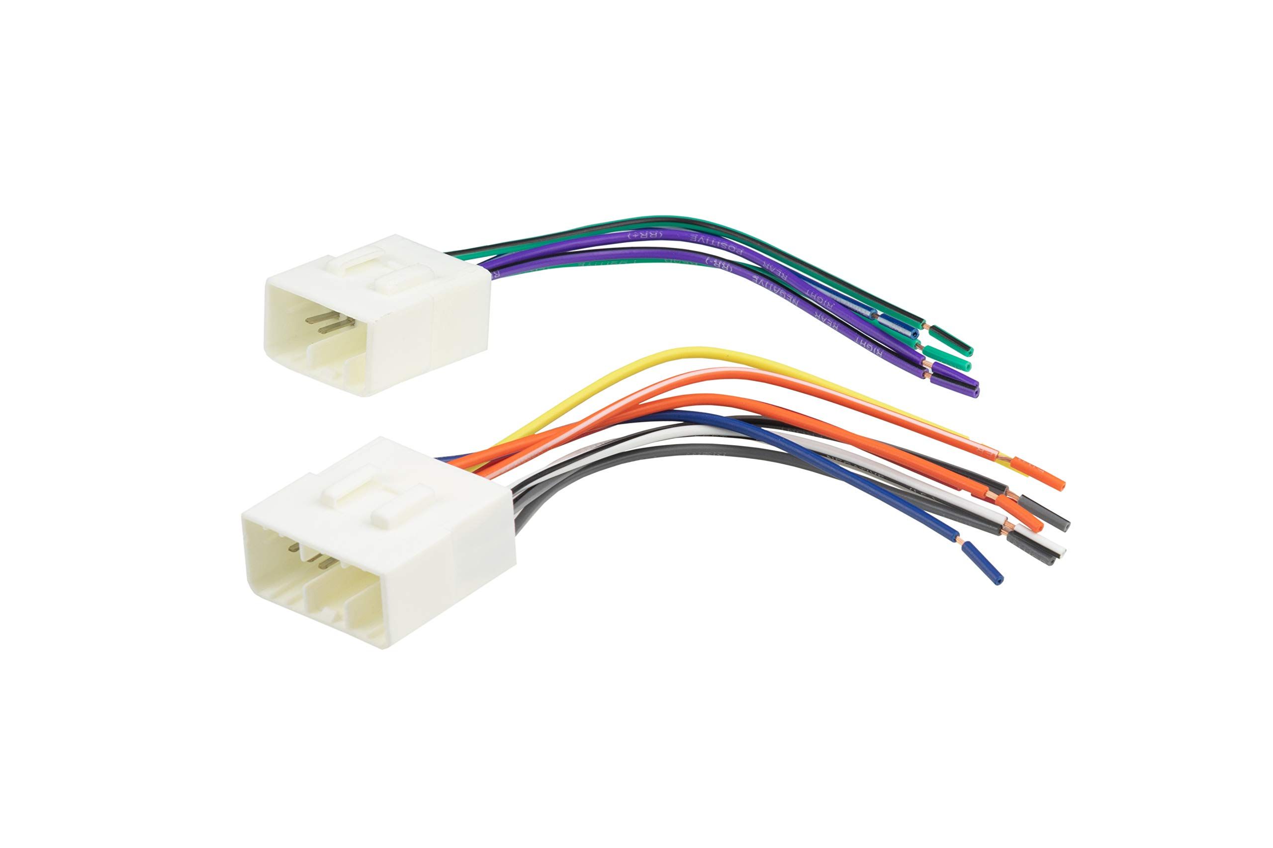 Scosche MA02B Speaker Connector for 1990-Up Mazda: Upgrade Your Sound System Today!