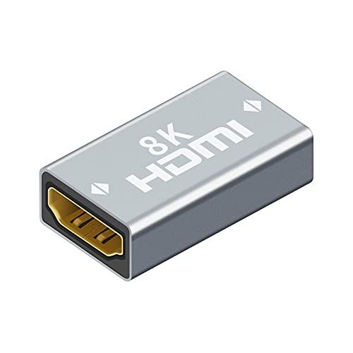 8K HDMI Female-to-Female Connector for Roku, PS5, PC & More - High-Definition 3D Extension Cable