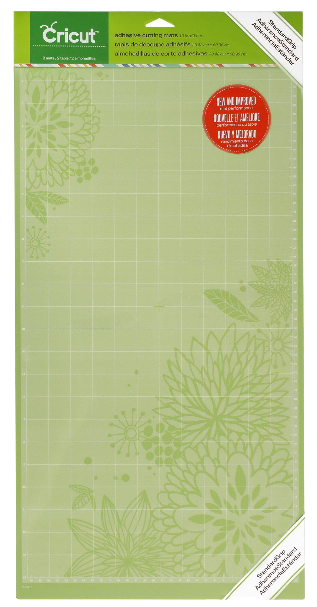 "Buy Cricut StandardGrip Cutting Mat 12"x24" - 2 Pack for Perfect Crafting Projects"