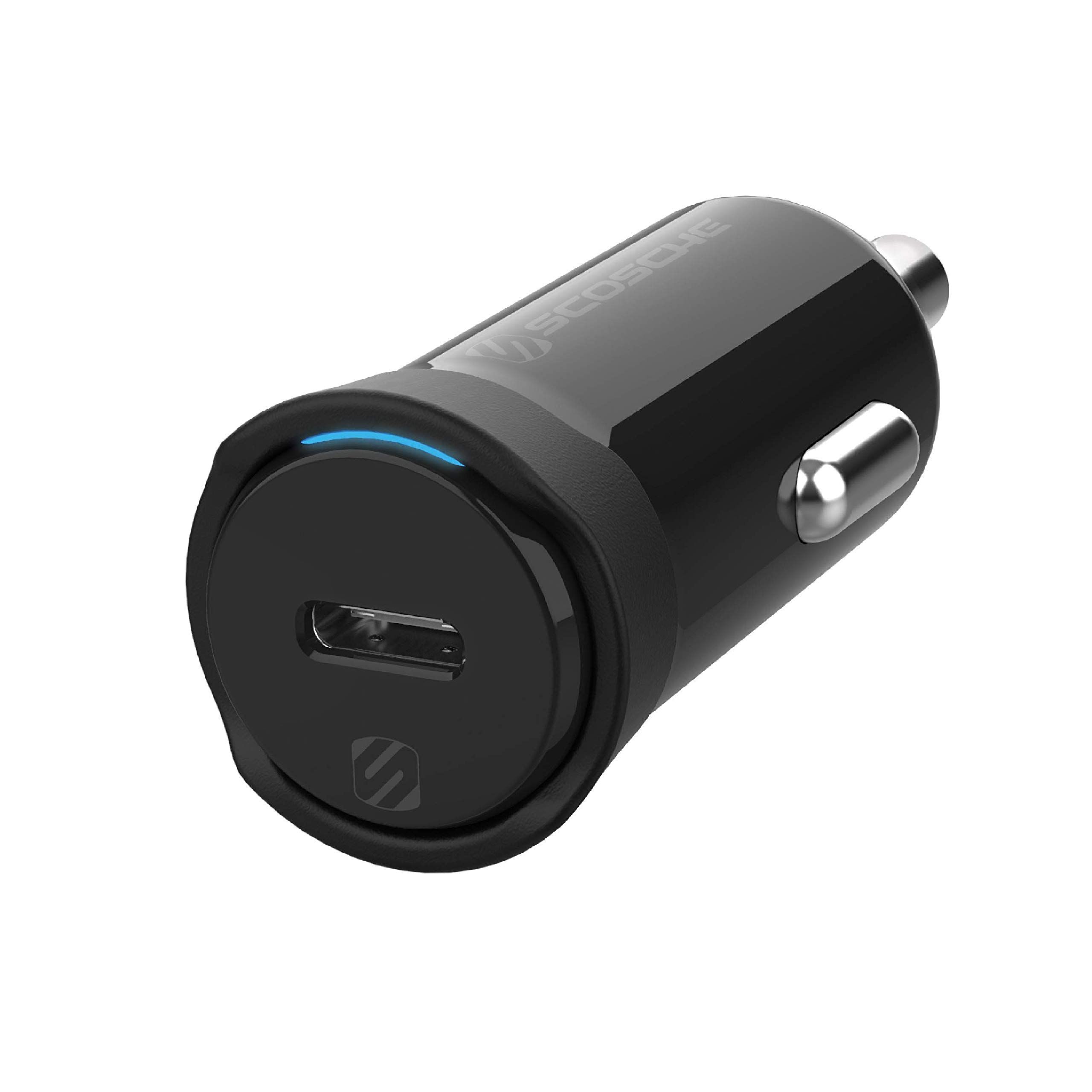 Scosche CPDC20 PowerVolt 20W USB-C Fast Car Charger with Power Delivery 3.0 for All Devices