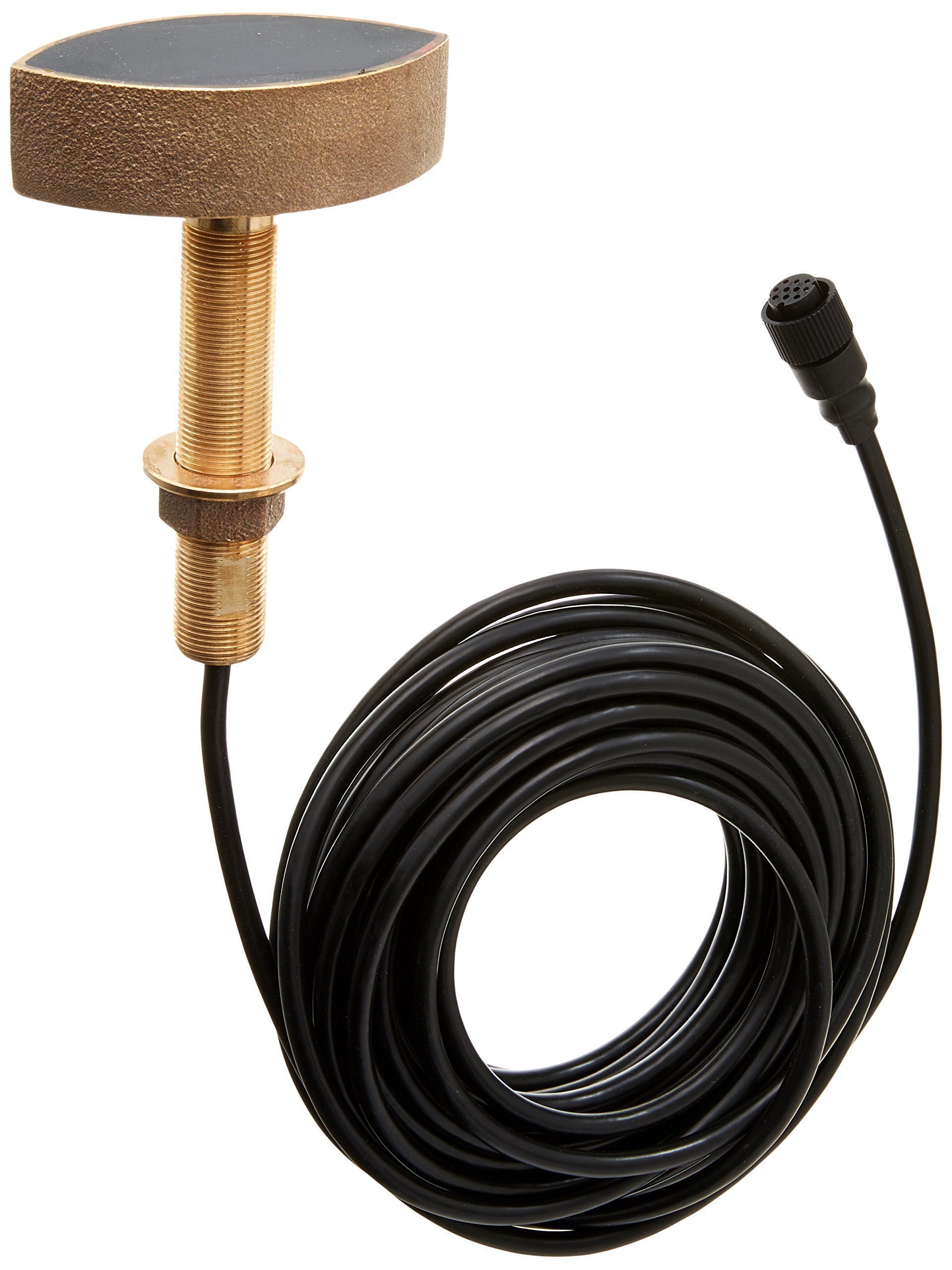 Furuno 525T-BSD Bronze Thru-Hull Transducer: Accurate Depth & Temperature Sensor