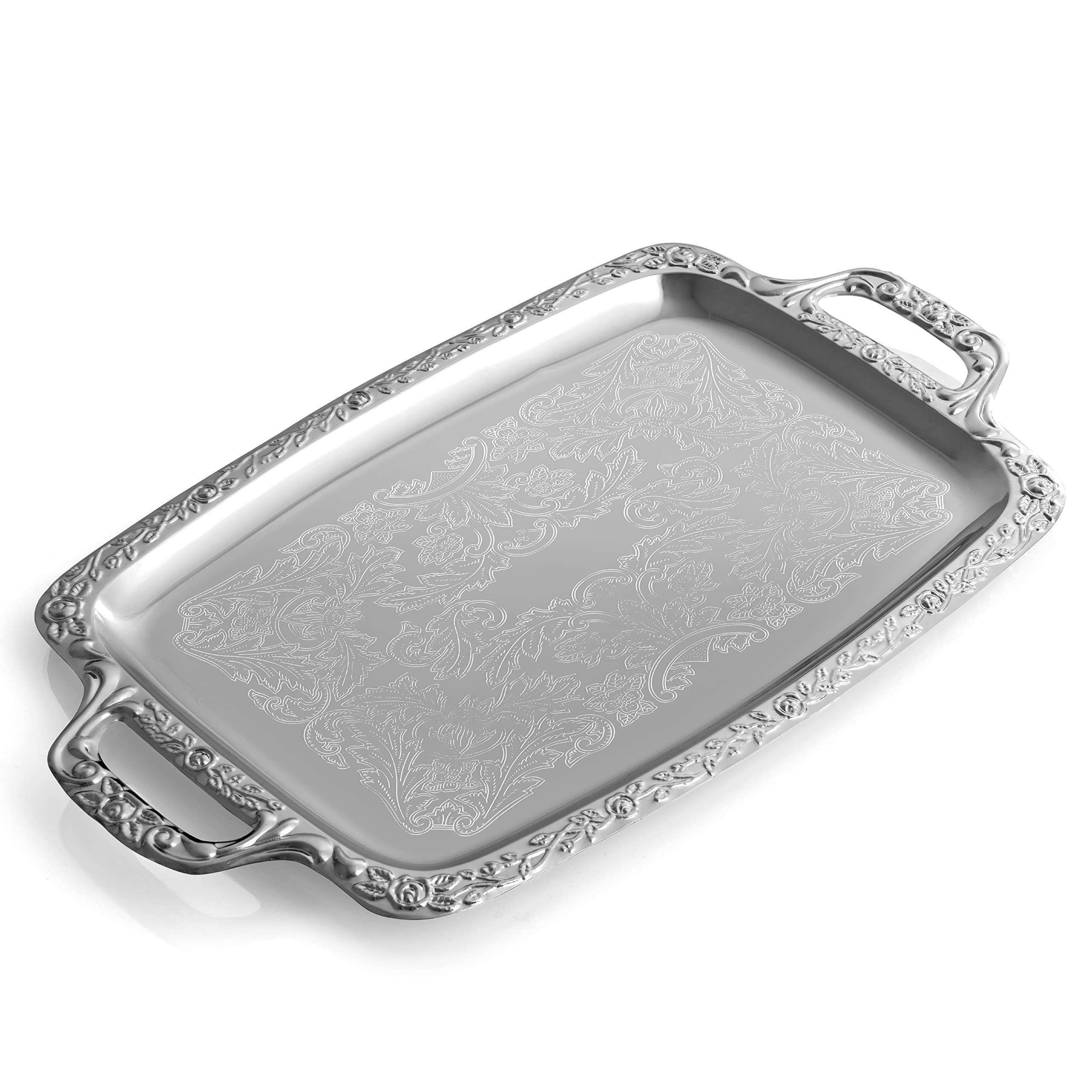 Sterlingcraft Oblong Serving Tray: Elegant Design for Every Occasion