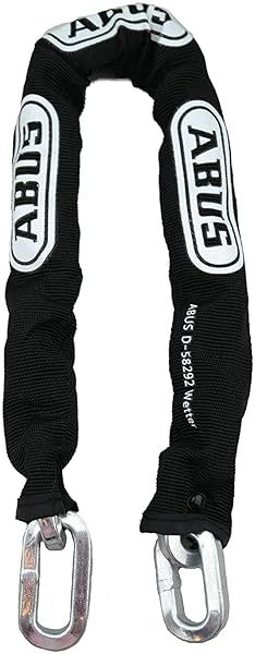 ABUS 8KS 2ft Hardened Steel Security Chain - Ultimate Protection for Bikes, Trailers, ATVs & More