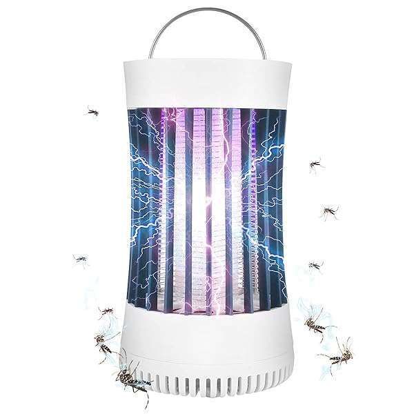 Buy AICase Bug Zapper (White+Blue) - Effective Insect Control for Home & Garden