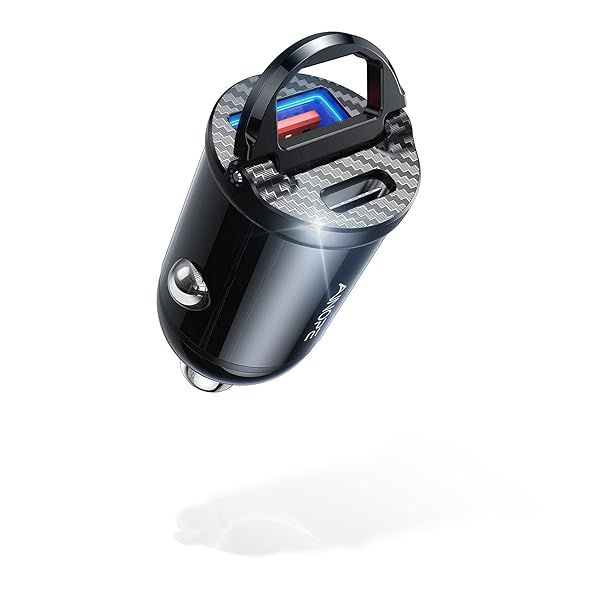 AINOPE 60W USB C Car Charger: Fast Charge for iPhone 14 Pro Max, Samsung S22 & More - Compact & Powerful!