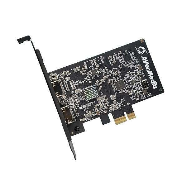 AVerMedia GC571 HDMI Capture Card: 4K60 Pass-Through for PS5, Xbox & Switch - Ultra-Low Latency Streaming